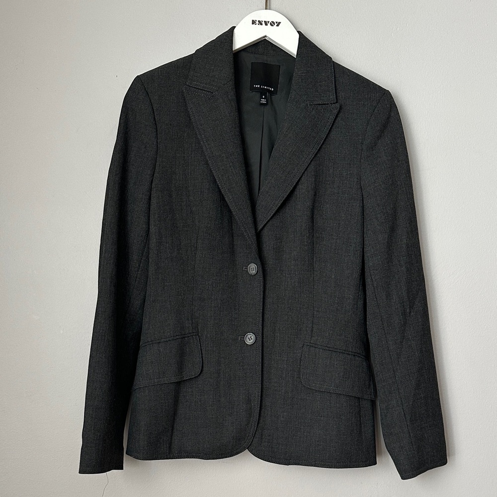 The Limited Gray Blazer size 8